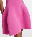 Расклешенное мини-платье Larina Simkhai, Berry - фото 5