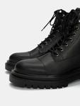 Ботинки на шнуровке Pull&Bear, черный - фото 5