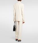 Однобортный пиджак Toteme, белый - фото 3