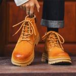 WEISHIBANGWEI Черные короткие ботинки мартин, цвет Black - фото 2