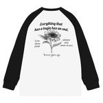 Футболка унисекс Tip-Off, Белое тело и черные рукава. - фото 3