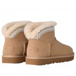 Ботинки (WMNS) UGG Classic Ultra Mini Taslyn-Snow Boots 'Sand' - фото 3