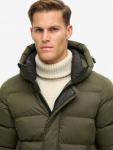 Пуховик Superdry, Army Khaki - фото 4
