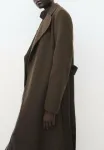 Классическое пальто Mango, Khaki - фото 3
