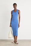 Платье из джерси STRIPE AMA DRESS Mads Nørgaard, синий - фото 2