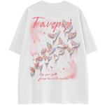 Футболка унисекс FAVEPOP, белая [Улучшенная однотонная голубь мира] - фото 4