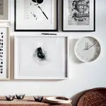 Настенные часы, белые, 25 см, TROMMA IKEA - фото 2