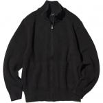 Трикотажная футболка мужская черная UNIQLO - фото 2