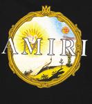 Футболка с длинными рукавами и принтом Amiri, черный - фото 2