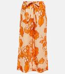 Брюки рами с принтом ETRO, розовый - фото