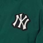 Пуховик унисекс зеленый Mlb - фото 5