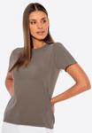 Футболка WITTCHEN Basic T-shirt, Dark Beige/Beige - фото 6
