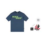 Футболка унисекс WHOOSIS, темно-синий - фото 6