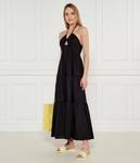 Тапочки кожаные двойные Tory Burch, желтый - фото 2