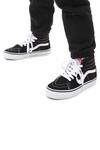 Детские кроссовки UY SK8 Hi BLACK/TRUE WHIT Vans, черный - фото