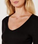 Блуза CALVIN KLEIN JEANS Slim Fit, черный - фото 3