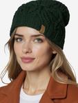 Шапка Vivisence 70112 Set, темно-зеленый - фото 4