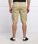 Шорты мужские Aeronautica Militare с накладными карманами, бежевый - фото 4