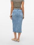 Миди юбка VERO MODA Natalie, Blue denim - фото 7