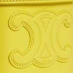 CELINE Триумф гладкая кожаная сумка-бокс - фото 5