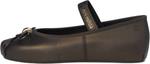 Балетки Mini Melissa Mini Sophie, цвет Metallic Black - фото 4