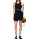 Платье без рукавов женское черное Loewe - фото 2