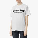 Футболка женская Burberry, белый / черный - фото 3