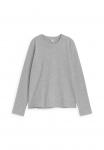 Топ ARKET IRIS SIGNATURE LONG-SLEEVE , Grey - фото 5