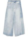 VETEMENTS джинсы Big Shape, синий - фото