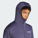 Спортивная флисовая куртка ADIDAS TERREX Xperior, синий - фото 5