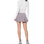 Lululemon Pace Rival Casual Short Skirts Women's Purple Gray - фото 5