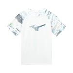 Детская футболка Mizuno Dry Aeroflow, серая - фото