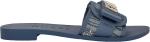 Женские сандалии Guess Elyze, Medium Blue Denim Logo 422 - фото 6