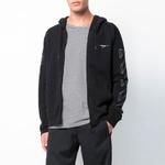 Толстовка covirgil abloh print men's normal size black Off-White, черный - фото 2