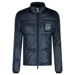 Пуховик стандартного кроя Armani Exchange, синий - фото