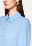 Блуза Marc Cain Button-down blouse, Brilliant Blue/Blue - фото 4