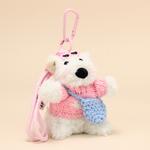 Плюшевый талисман Scruffy West Highland Terrier 11 см высота Whoops - фото 3