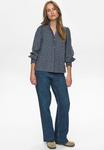 Блуза Nümph CILA, Medium Blue Denim/Blue - фото 2
