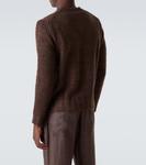 Джемпер Gio из шелка Saman Amel, коричневый - фото 4