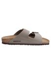 Шлепанцы женские Birkenstock из экокожи, бежевый - фото 6