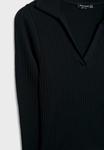 Топ Stradivarius SEAMLESS, Black - фото 7