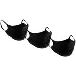 Маска adidas Sportswear 4 Stripes 3 Units, черный - фото