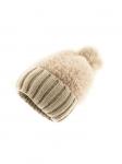 Шапка Faera, бежевый - фото 2