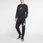 Толстовка Men's Air Jordan DNA Round Neck Pullover Black, черный - фото 3