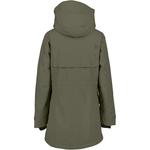 Coat Frida WNS Parka 7 Didriksons, зеленый - фото 2