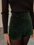 Шорты Never Fully Dressed HOT PANT, Green - фото