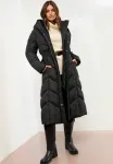 Утепленное зимнее пальто Lipsy, Black - фото 4