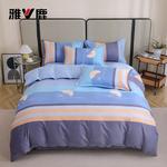 Yalu Пододеяльник 180х220 см, фланель, цвет Maple Leaf Sentiment - фото