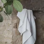 Полотенце для душа Piquée в вафельной текстуре Möve, графит - фото 5