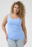 Топ TANK Kaffe Curve, синий - фото